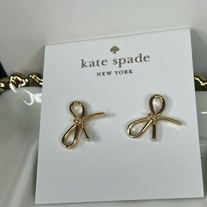 #2 $48 kate spade gold bow stud earrings